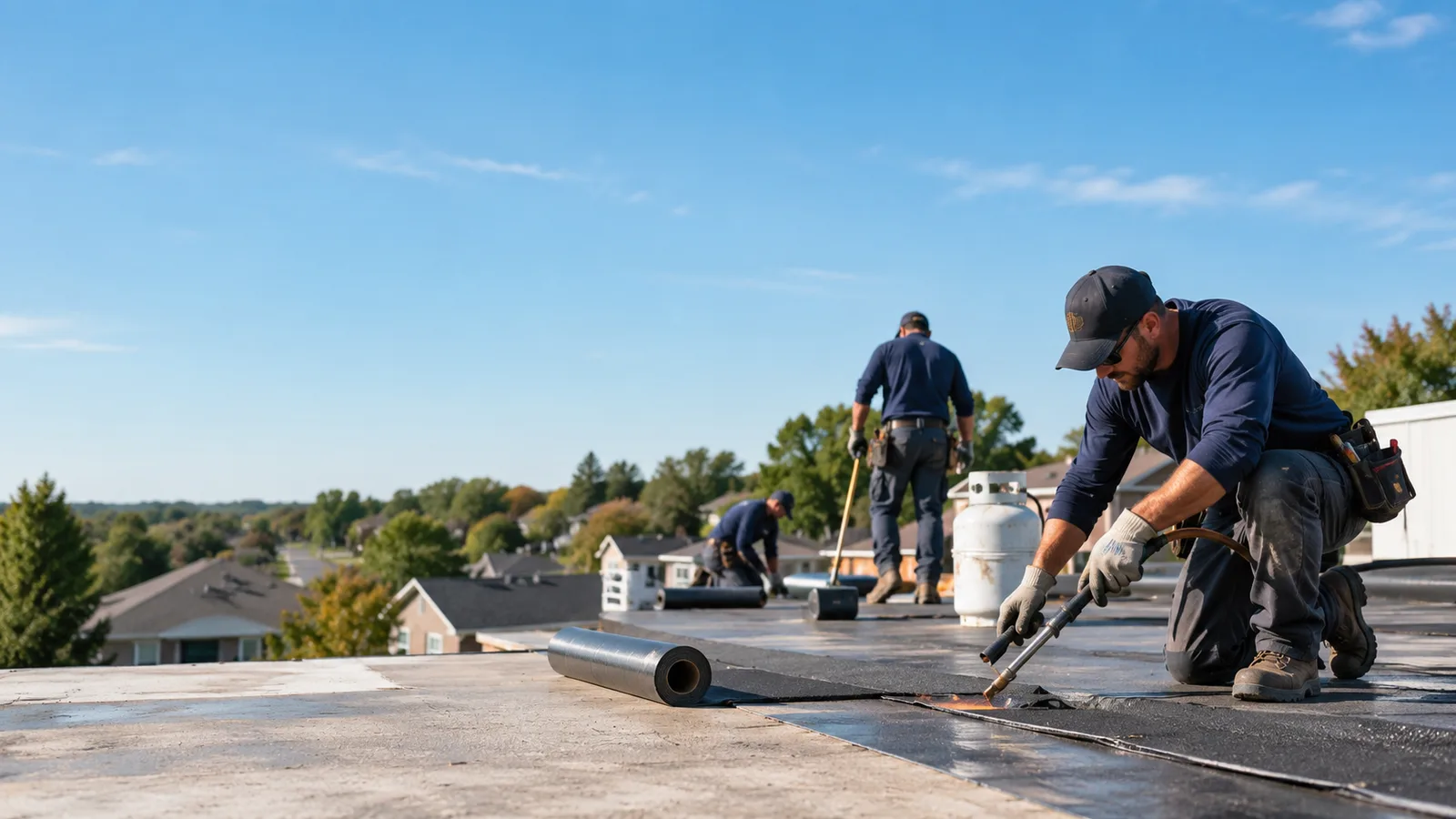 Flat Roof Leak Repair providers in Lapaz, IN